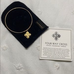 Alex and Ani Four Way Cross, Precious Metals